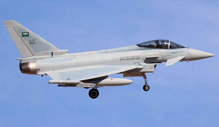 Royal Saudi Air Force Eurofighter Medium Fighter