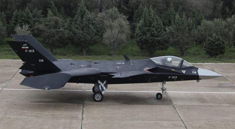 Qaher-313 Lightweight Stealth Fighter Non-Flight Prototype 
