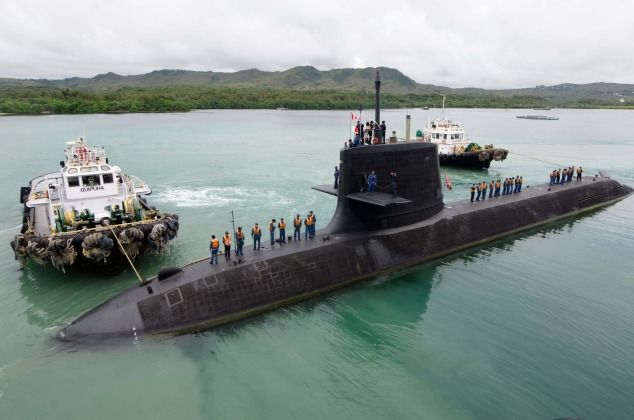 Japanese Soryu Class Attack Submarine