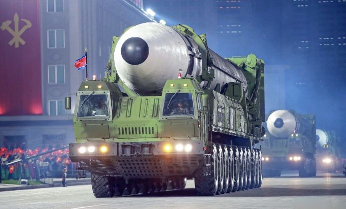New North Korean Intercontinental Range Ballistic Missile