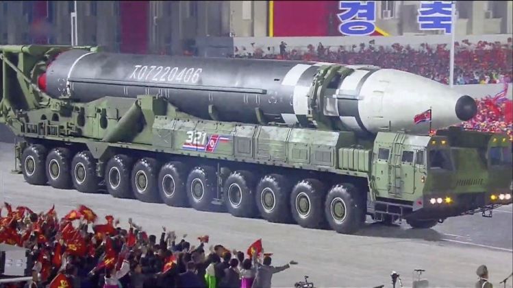 New Korean Intercontinental Range Ballistic Missile