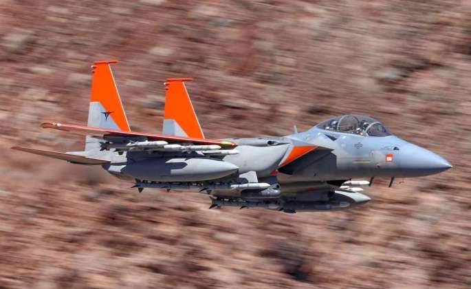 F-15SA Heavyweight Fighter with AIM-120 Missiles