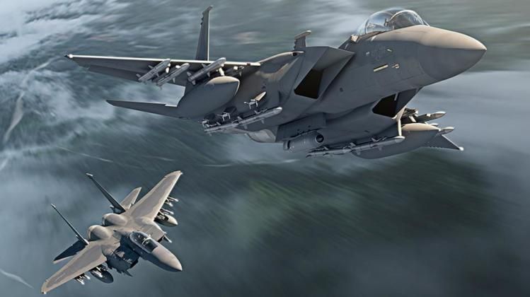 F-15EX Heavyweight Fighters - artwork