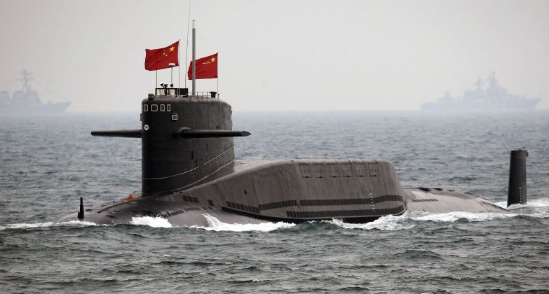 Chinese Type 094 JIn Class Submarine