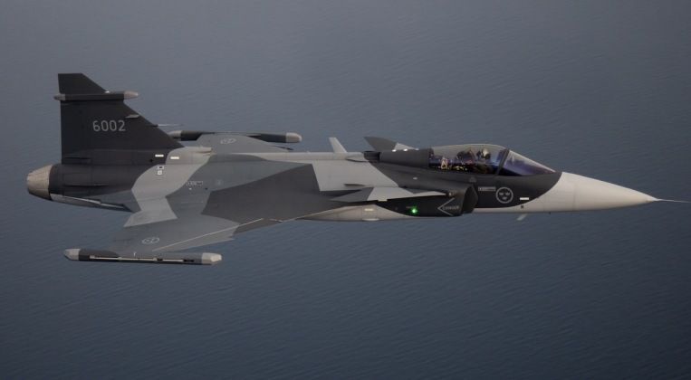 Swedish Gripen Lightweight Fighter
