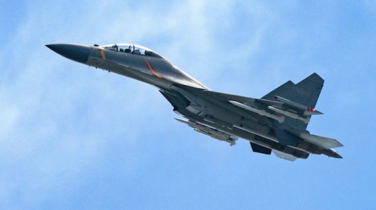 Chinese J-16 Heavyweight Fighter