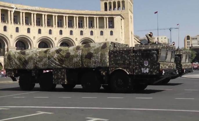 Armenian Army Iskander Missile Launchers