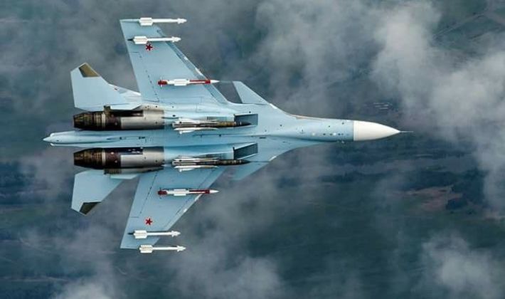 Su-30SM with R-73, R-77 and Kh-31 Missiles