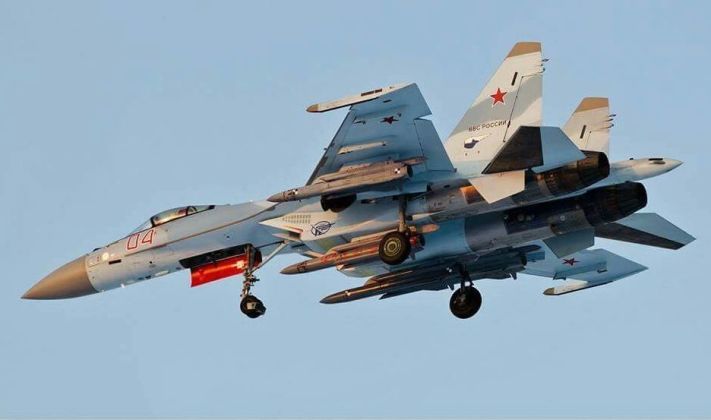 Su-35 Fighter with Kh-31 Missiles