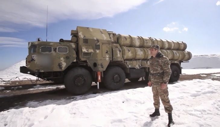 Armenian S-300PT Missile Battery