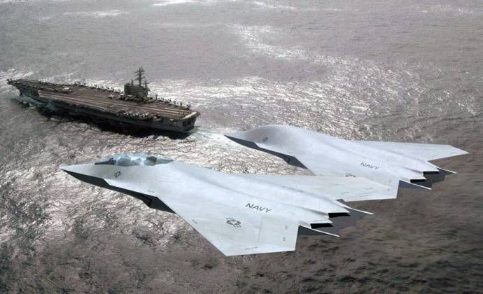 Sixth Generation Naval Fighters - concept art