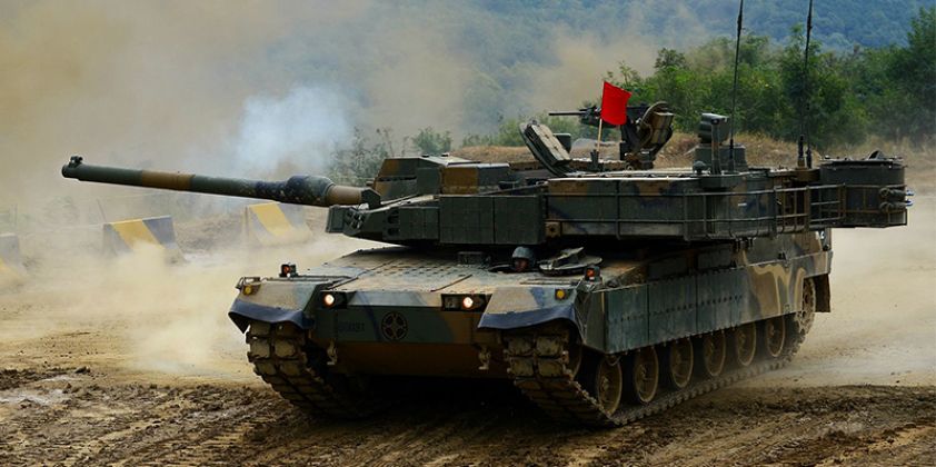 South Korean K2 Black Panther Battle Tank