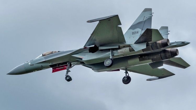 Egyptian Air Force Su-35 Heavyweight Air Superiority Fighter