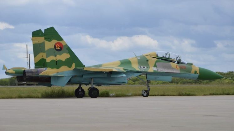 Angolan Air Force Su-30KN Heavyweight Fighter