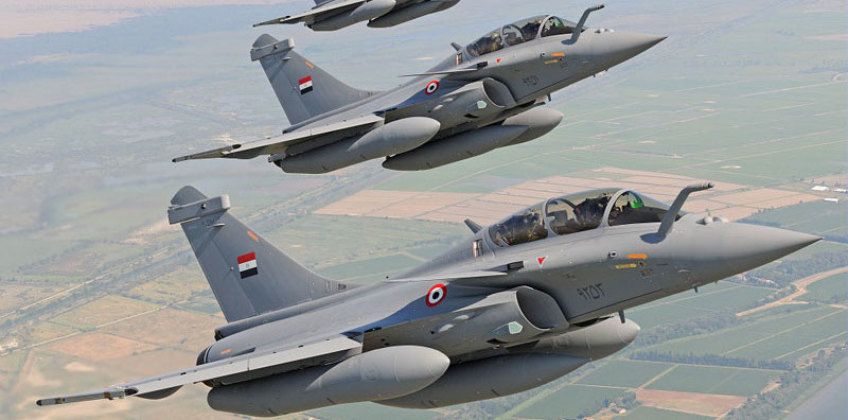 Egyptian Air Force Rafale Fighters