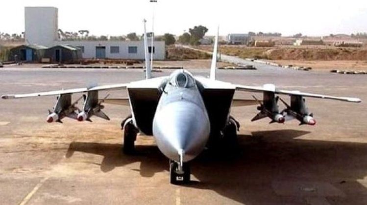 Algerian Air Force MiG-25 Foxbat heavyweight Interceptor