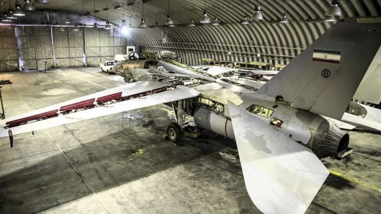 Iranian F-14 Fighter Undergoes Refurbishment 