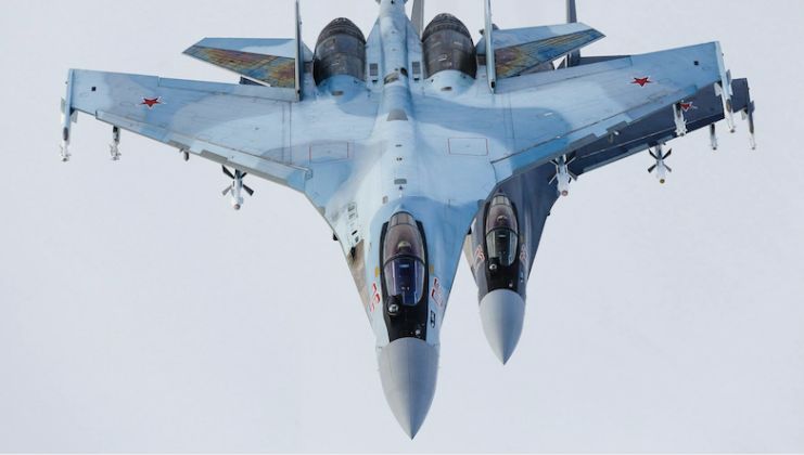 Russian Air Force Su-35 Heavyweight Fighters