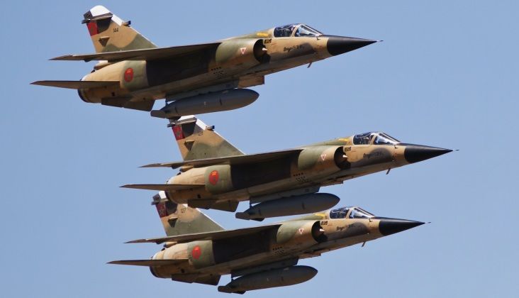 Moroccan Air Force Mirage F1 Light Fighters