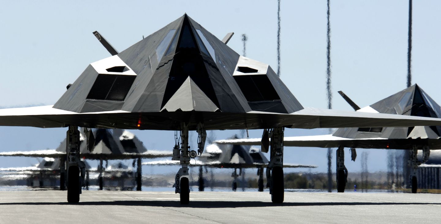 F-117 Nighthawk Stealth Fighters 