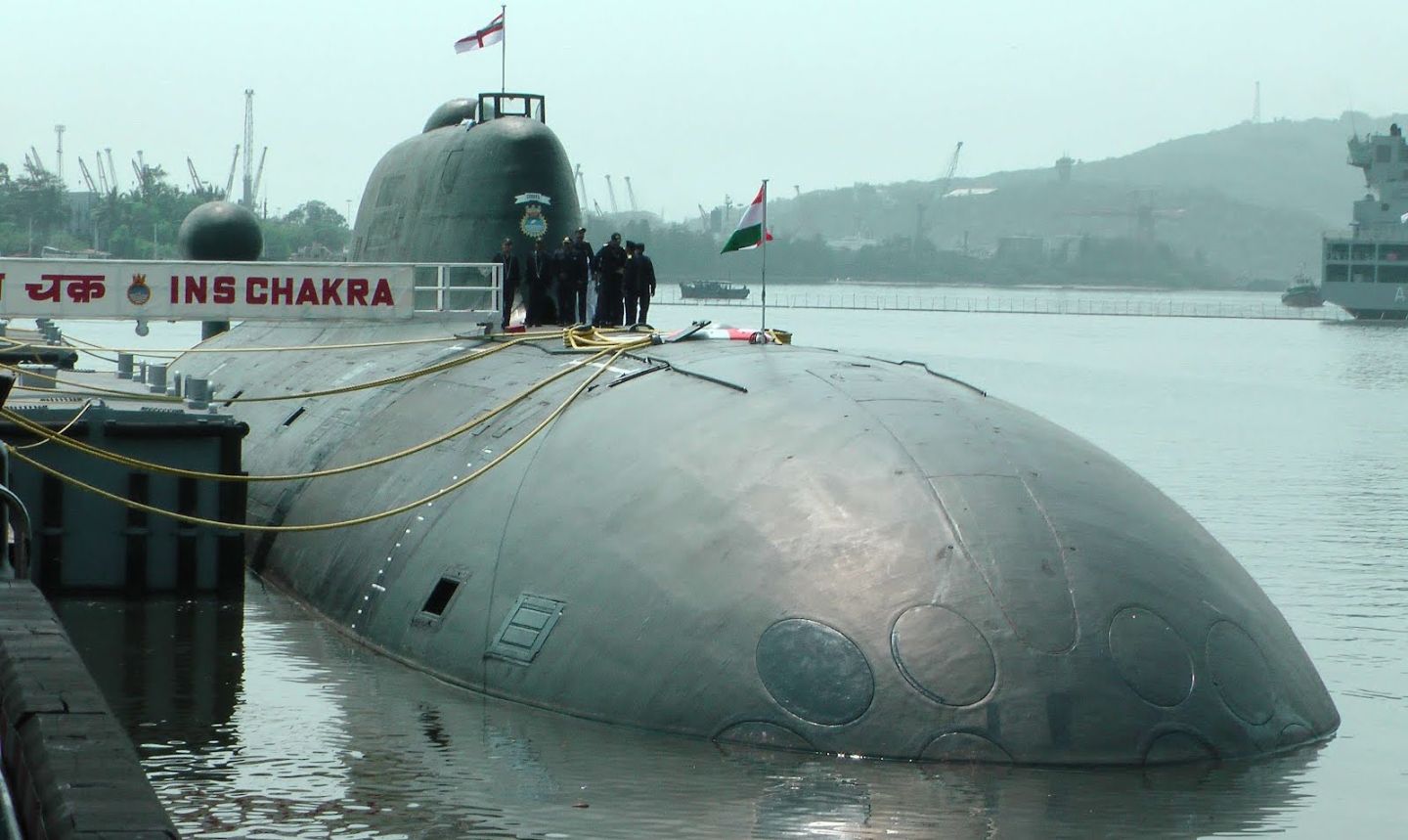 Indian Navy Akula II Class Submarine INS Chakra