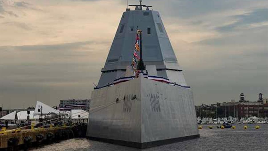 Zumwalt Class Stealth Destroyer