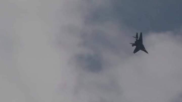 Photo Purportedly Showing MiG-29 Over Sirte