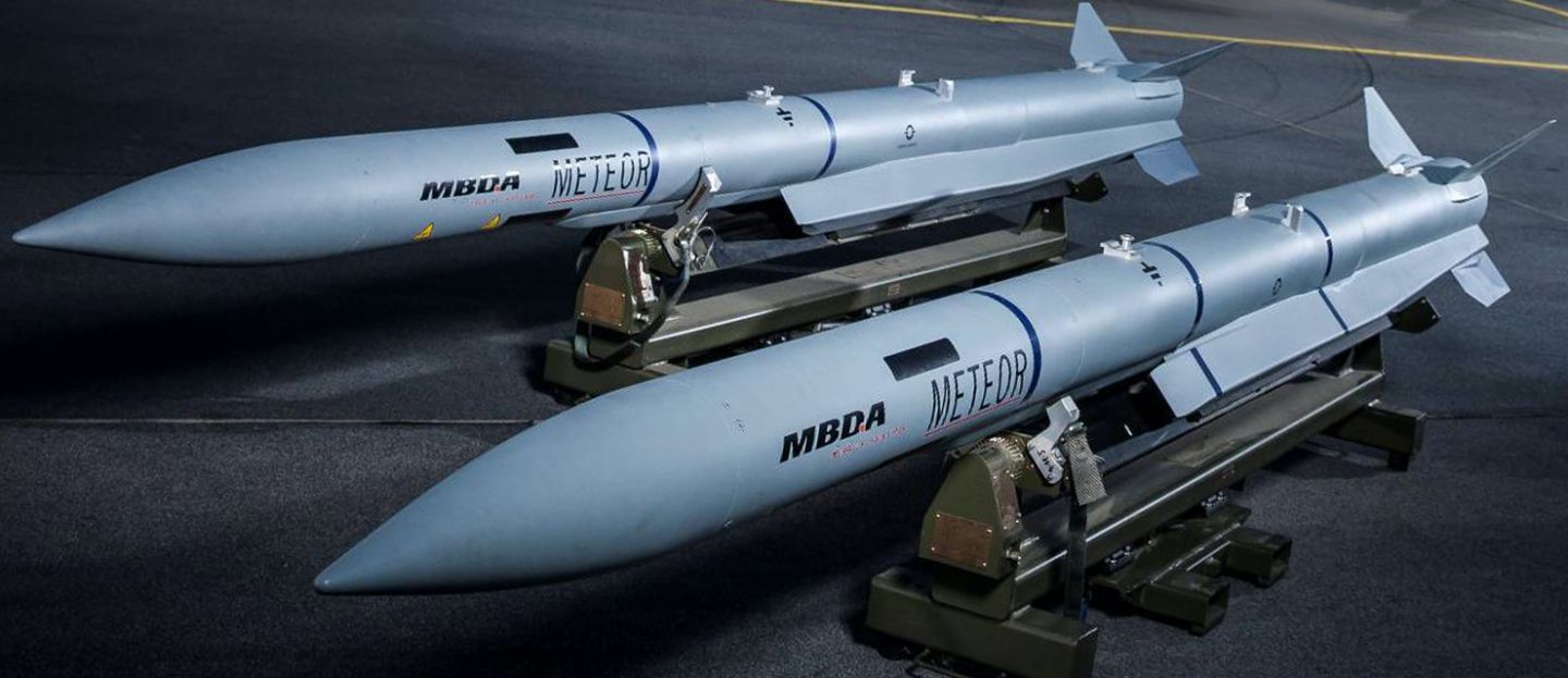 Meteor Long Range Air to Air Missiles