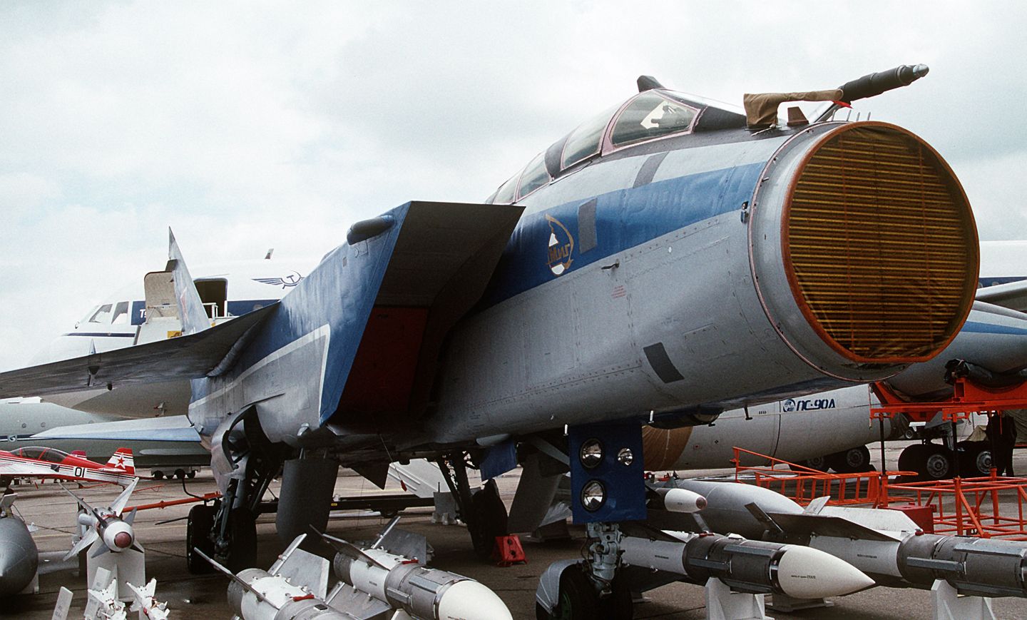 MiG-31 Foxhound with Zaslon Radar - one of the most sensitive technologies compromised by Tolkachev