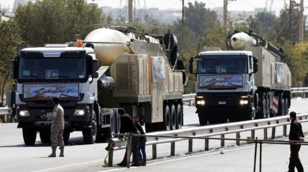 Iranian Khorramshahr Ballistic Missiles 