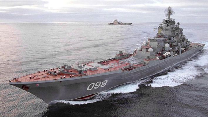 Russian Navy Kirov Class Battlecruiser 