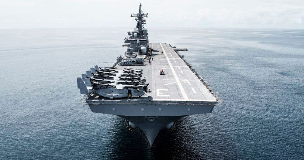 U.S. Navy Wasp Class Assault Carrier 