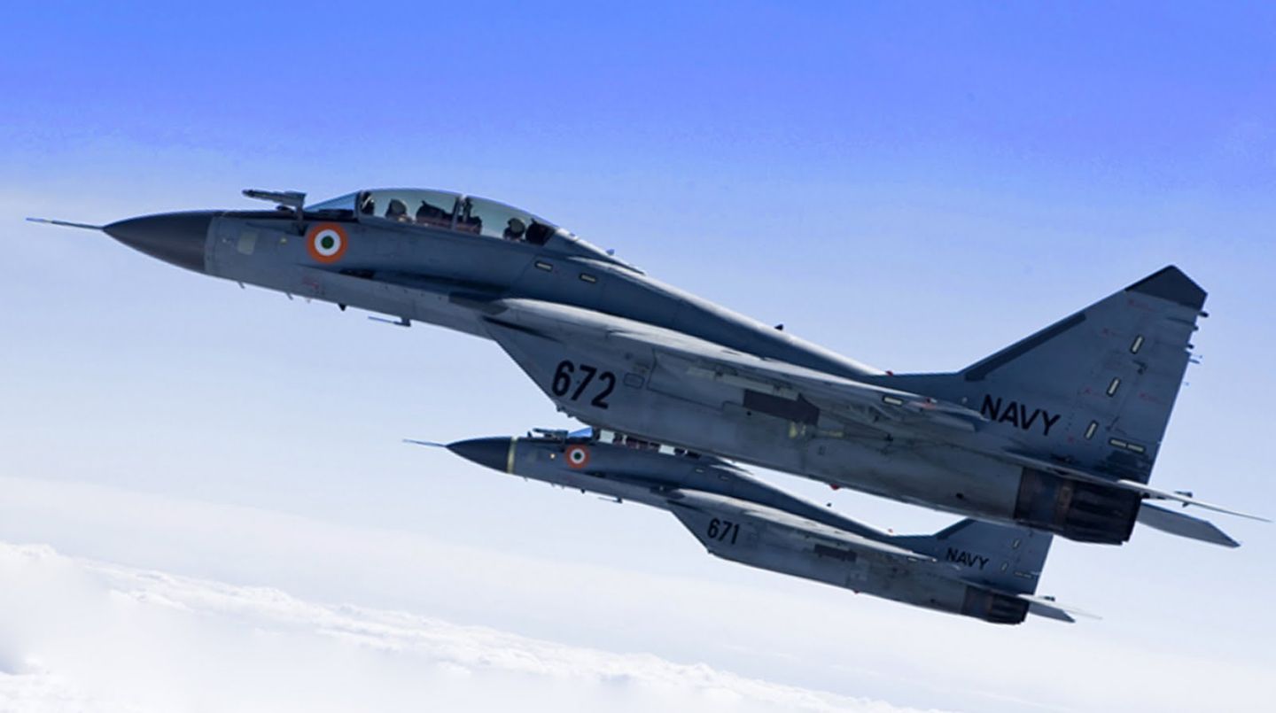 Indian Navy MiG-29K Medium Fighters