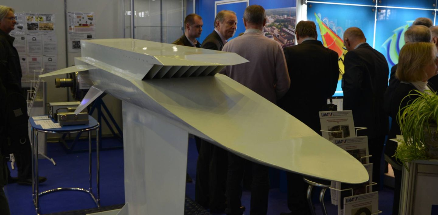 Model of Russia's Zicron Hypersonic Anti Ship Cruise Missile 