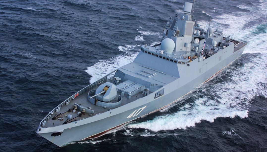 Russian Navy Frigate Admiral Gorshkov