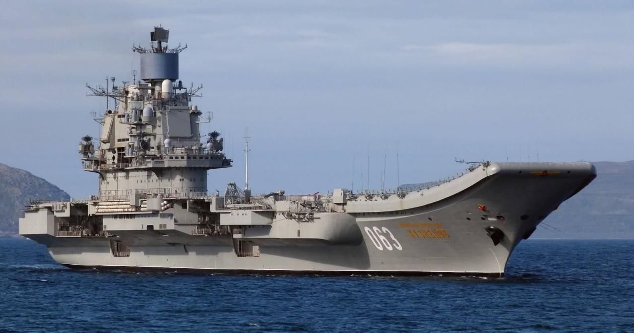 Russian Carrier Admiral Kuznetsov