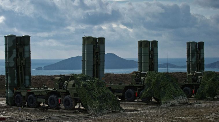 S-400 Surface to Air Missile Batteries