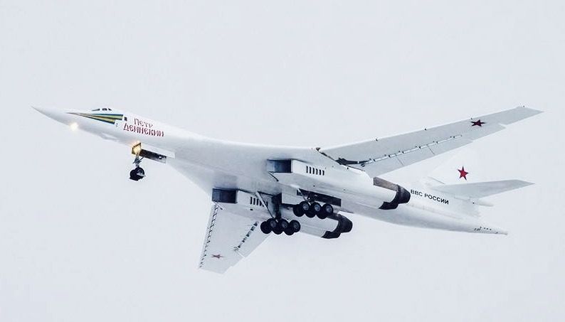 Russian Air Force Tu-160 Strategic Bomber 