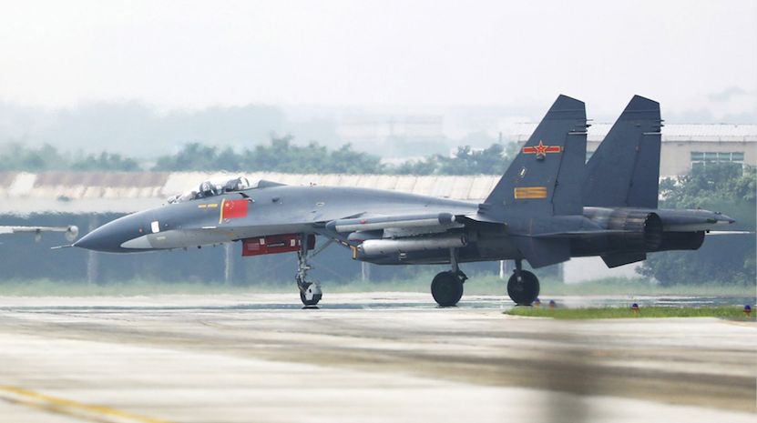 Chinese PLA Su-27 Fighter