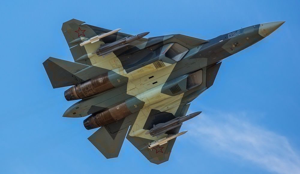 Su-57 Next Generation Air Superiority Fighter 
