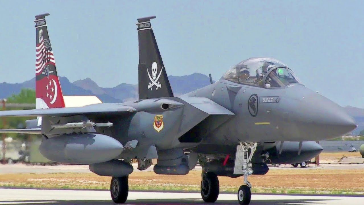 Singaporean Air Force F-15SG Strike Fighter