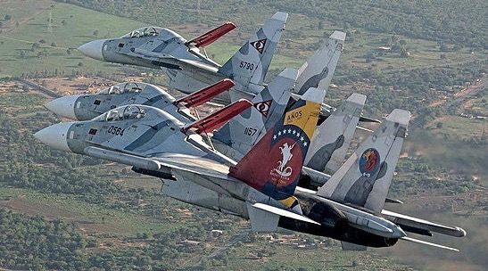 Venezuelan Air Force Su-30MK2 Air Superiority Fighters