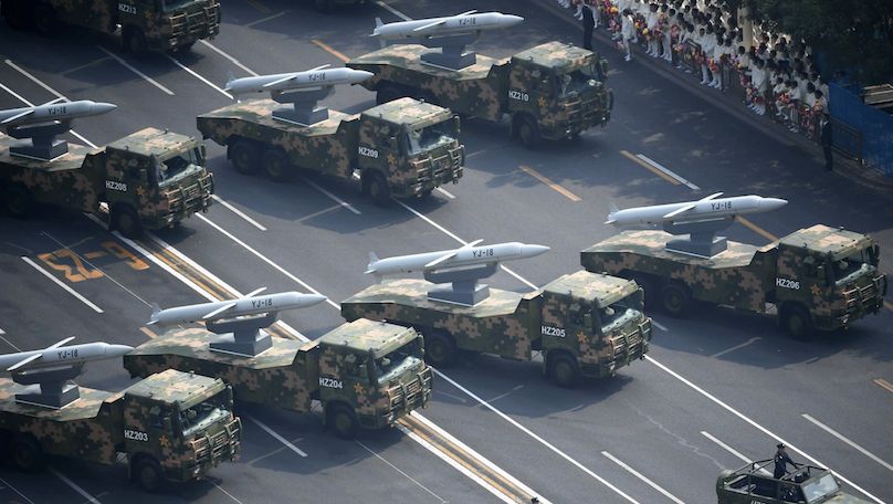 Chinese People's Liberation Army YJ-18 Anti Ship Cruise Missiles