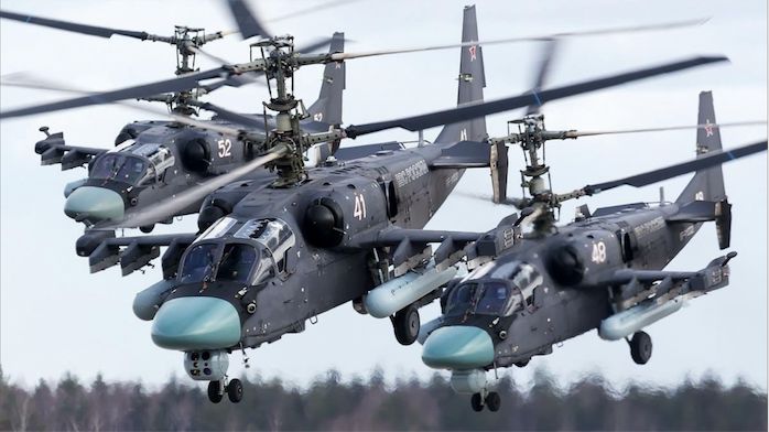 Ka-52 Attack Helicopters