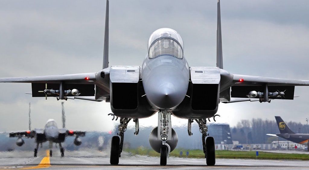 U.S. Air Force F-15C Eagles