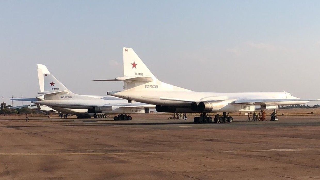 Tu-160 Bombers in South Africa