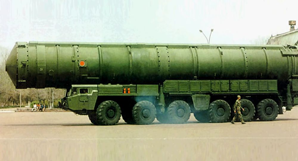 Chinese DF-41 Intercontinental Range Ballistic Missile