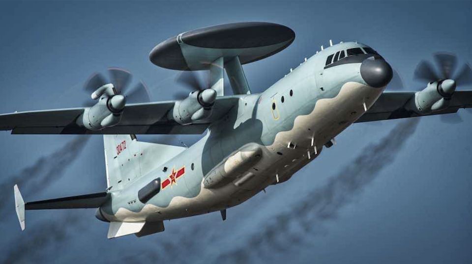 Chinese KJ-500 AWACS Aircraft