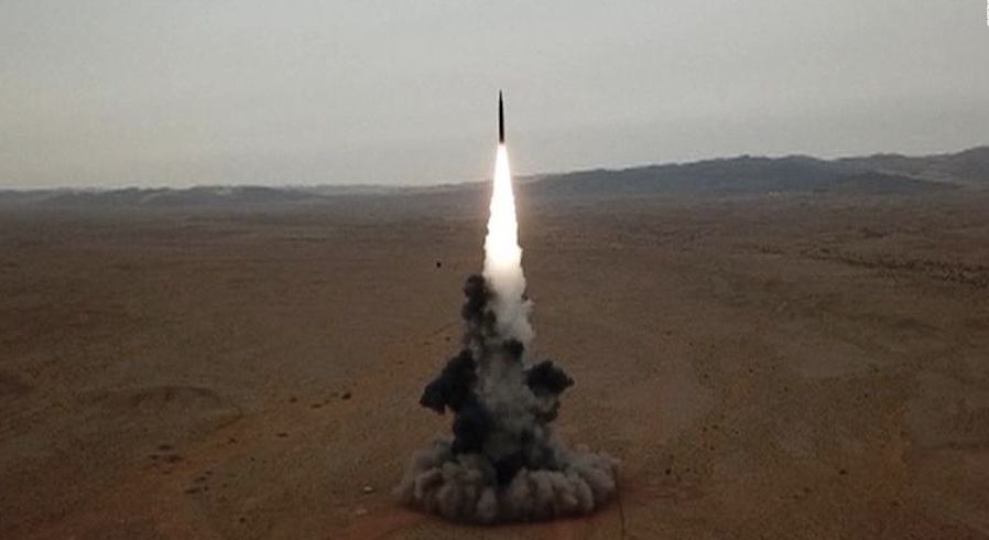 PLA Launch of DF-26 Intermediate Range Ballistic Missile