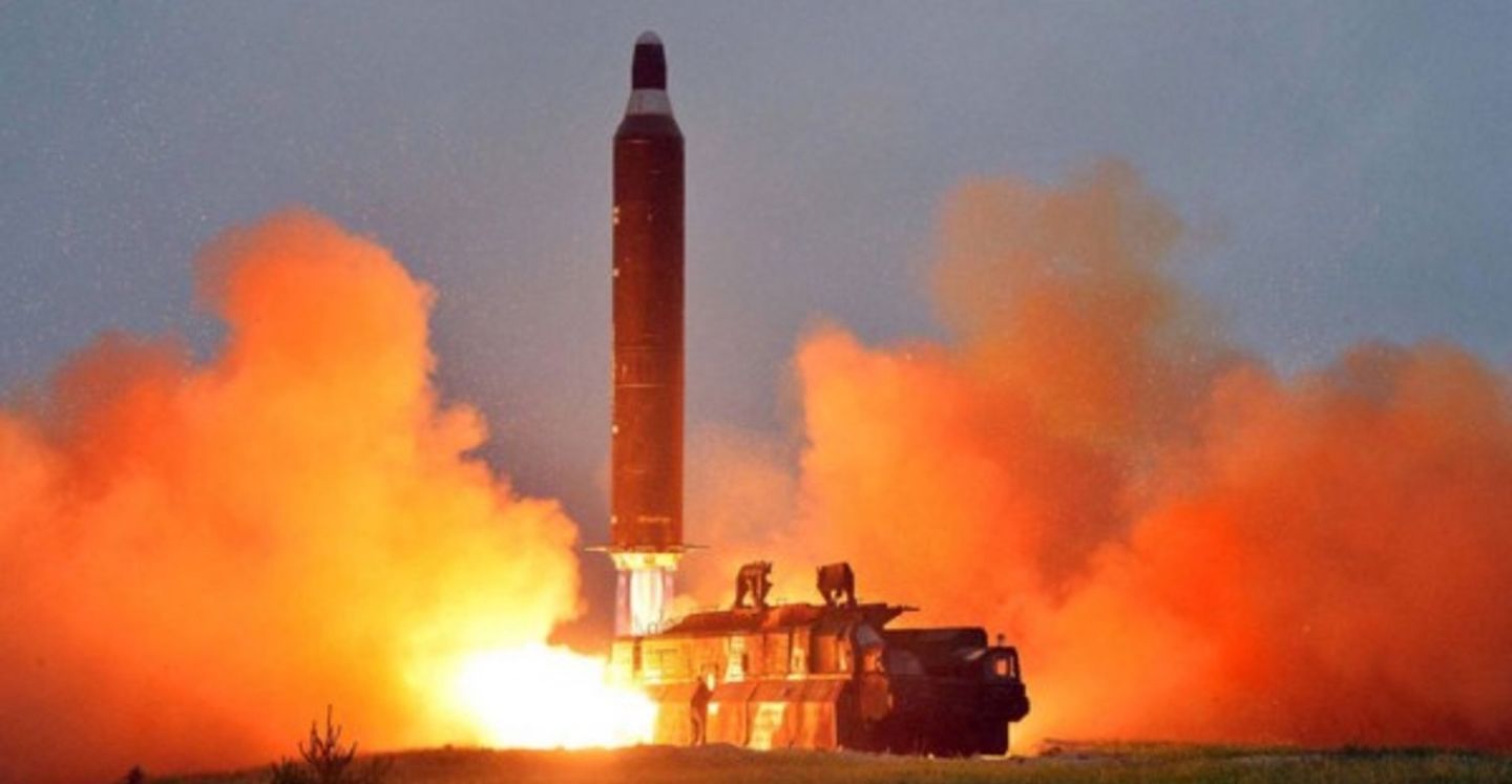 North Korean Musudan Intermediate Range Ballistic Missile